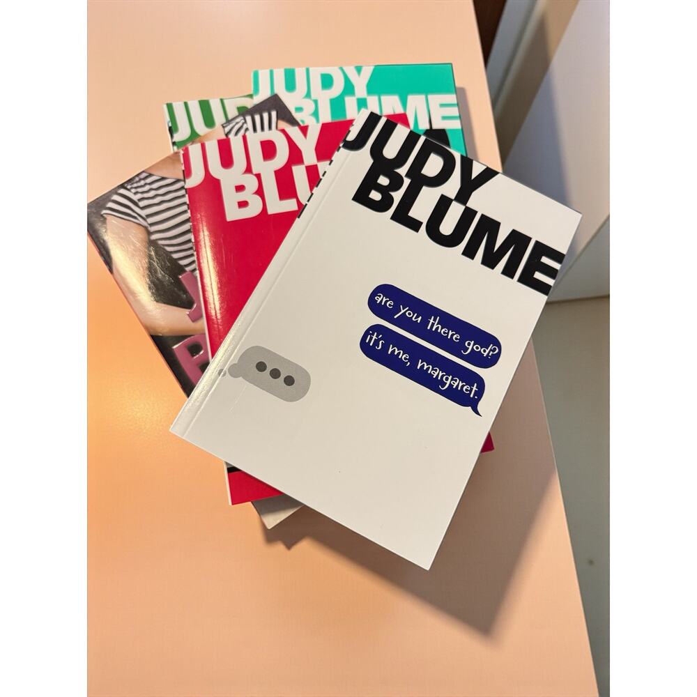 Lot of FIVE (5) Judy Blume books